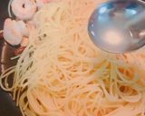 海老の和風パスタ作り方7写真