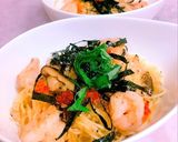海老の和風パスタ作り方11写真