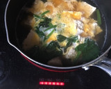 ほうれん草と豆腐♡白だしスープ作り方4写真