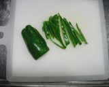 ピーマンのかつお節炒め作り方1写真