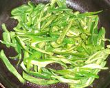 ピーマンのかつお節炒め作り方2写真