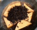 ほうれん草と絹揚げとひじきの煮びたし作り方4写真