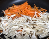 弁当♡作り置き♡人参とエリンギのきんぴら作り方1写真