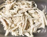 茹で鶏と浅漬けザーサイ、ねぎの和え物　作り方5写真