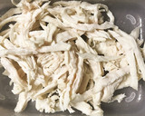 茹で鶏と浅漬けザーサイ、ねぎの和え物　作り方5写真