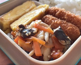 弁当♡作り置き♡人参とエリンギのきんぴら作り方4写真