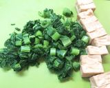 ３つの調味料同量で美味い♡高菜厚揚げ煮作り方1写真