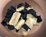 湯葉と木耳の めんつゆ炒め作り方8写真
