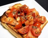トマトに蜂蜜トースト作り方6写真