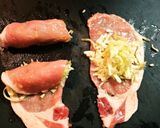 付け合わせ巻いちゃた～生姜焼き作り方3写真