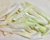 長ネギと豚バラ肉のピリ辛味噌炒め作り方1写真
