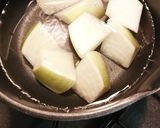 豚巻き大根なめこあんかけ作り方1写真