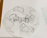 スプラトゥーン☆チョコプレート作り方1写真