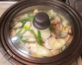 マグロのあらと下仁田ねぎのパスタ作り方6写真
