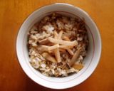 ヘルシー!ノンオイル!きのこ混ぜご飯!作り方2写真