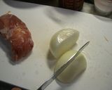 簡単酢鶏　豚肉ないんで(^^ゞ作り方3写真