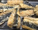 揚げサバのゆずポン酢かけ長芋添え作り方3写真