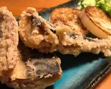 揚げサバのゆずポン酢かけ長芋添え作り方6写真