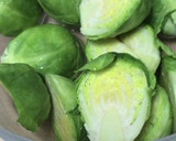 簡単　芽キャベツ　マヨネーズ焼き作り方3写真