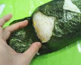 ☆おにぎらず（コロッケとキャベツ）作り方11写真