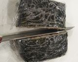 ☆おにぎらず（コロッケとキャベツ）作り方13写真