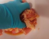 鶏かた肉のにんにく炒め【減塩】作り方2写真