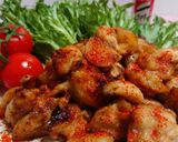 鶏かた肉のにんにく炒め【減塩】作り方8写真