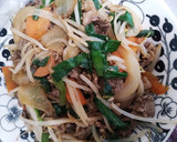 簡単♪焼き肉のタレで野菜たっぷり炒め作り方4写真