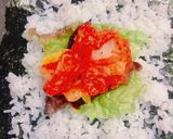 簡単♪焼肉のおにぎらず作り方5写真