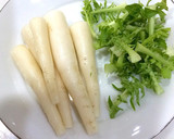 簡単にできる間引き大根のお漬物♬作り方1写真