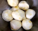 フライパンで●大根・里芋とツナの味噌煮作り方2写真