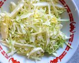 キャベツ・ワカメ・大葉のナムル♪作り方1写真
