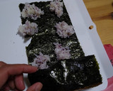 てるてる鬼と青花の簡単かわいい巻きずし作り方10写真