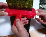 てるてる鬼と青花の簡単かわいい巻きずし作り方1写真