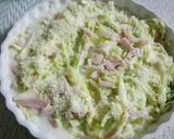 巣籠もりキャベツのグラタン♪作り方4写真