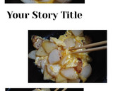 大根とほうれん草のたまごとじ(簡単)作り方8写真
