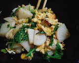 大根とほうれん草のたまごとじ(簡単)作り方10写真