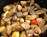 我が家の筑前煮 *☻*作り方4写真