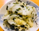 簡単!わかめご飯の素で!白菜あえ♪作り方6写真