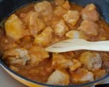 チーズとろーり カレーチーズチキン作り方3写真