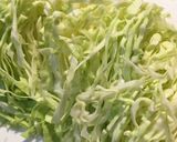 男の３０分料理：お好み焼き風オムレツ作り方1写真
