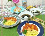 サンタの贈り物＊鶏肉のシンプルトマト煮作り方10写真