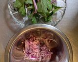サバ缶と紫玉ねぎの生姜サラダ作り方1写真