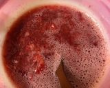 ミキサーで簡単ババロア　苺作り方8写真