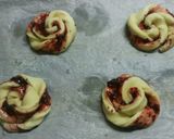 ラズベリーねじりパン！作り方5写真