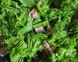 わさび菜ベーコン炒め作り方3写真