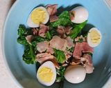 わさび菜ベーコン炒め作り方4写真
