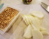 超簡単！すき焼きのタレで豚バラ肉豆腐作り方1写真