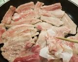 超簡単！すき焼きのタレで豚バラ肉豆腐作り方2写真
