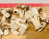 エリンギと鶏ひき肉のピリ辛炒めダイエット作り方1写真